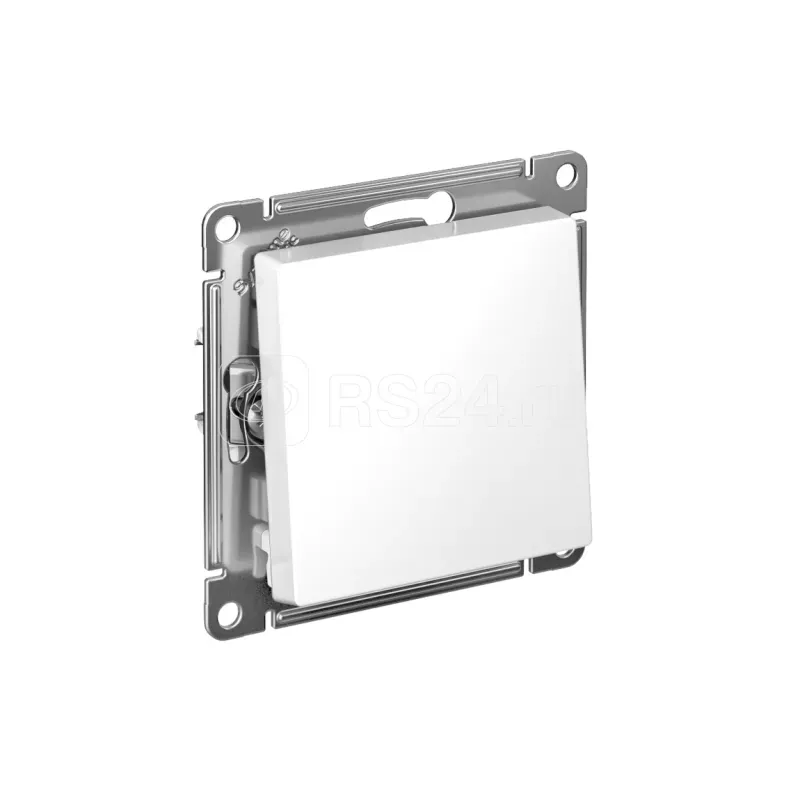 Переключатель проходной 1-кл. СП Pixel 10А IP20 механизм бел. TOKOV ELECTRIC TKE-PX-P1-C01